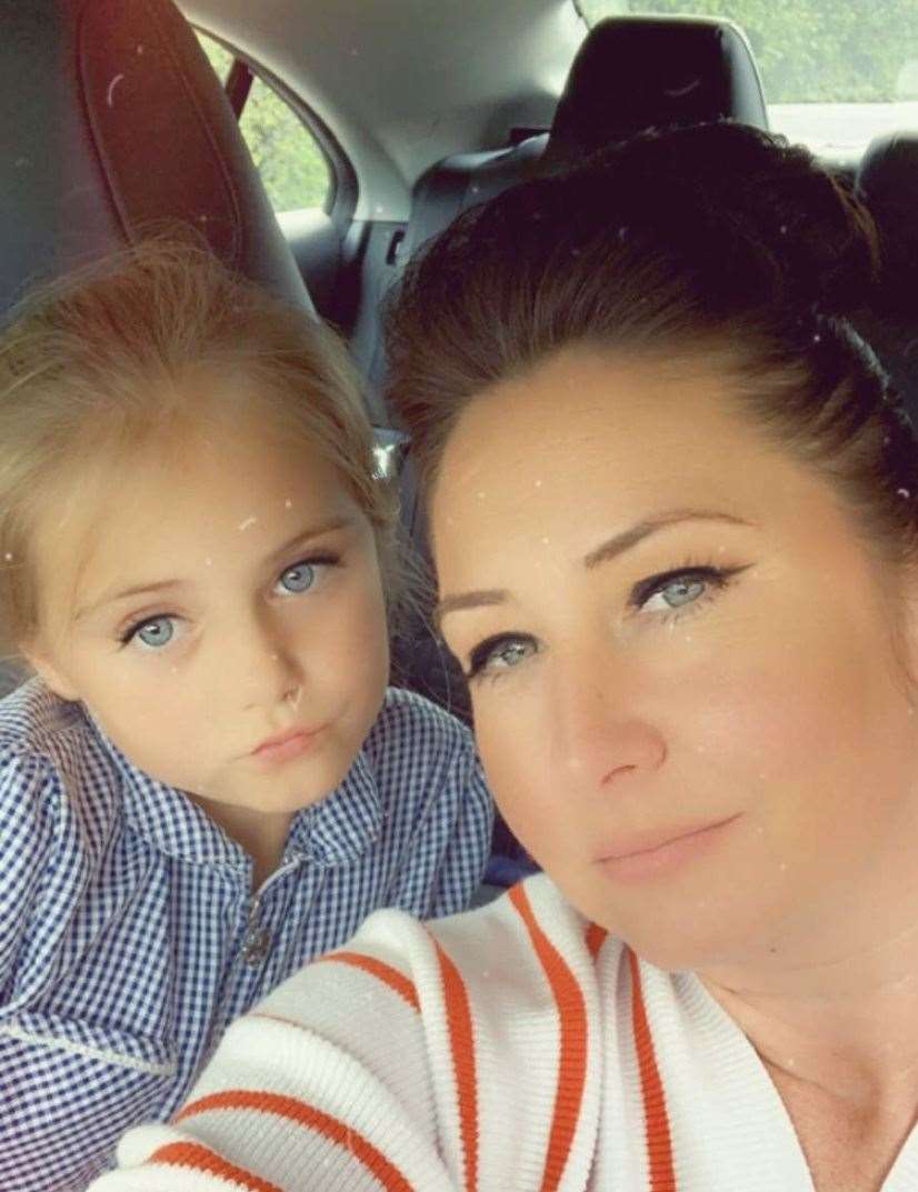 Angela Gibson and her daughter Sahara