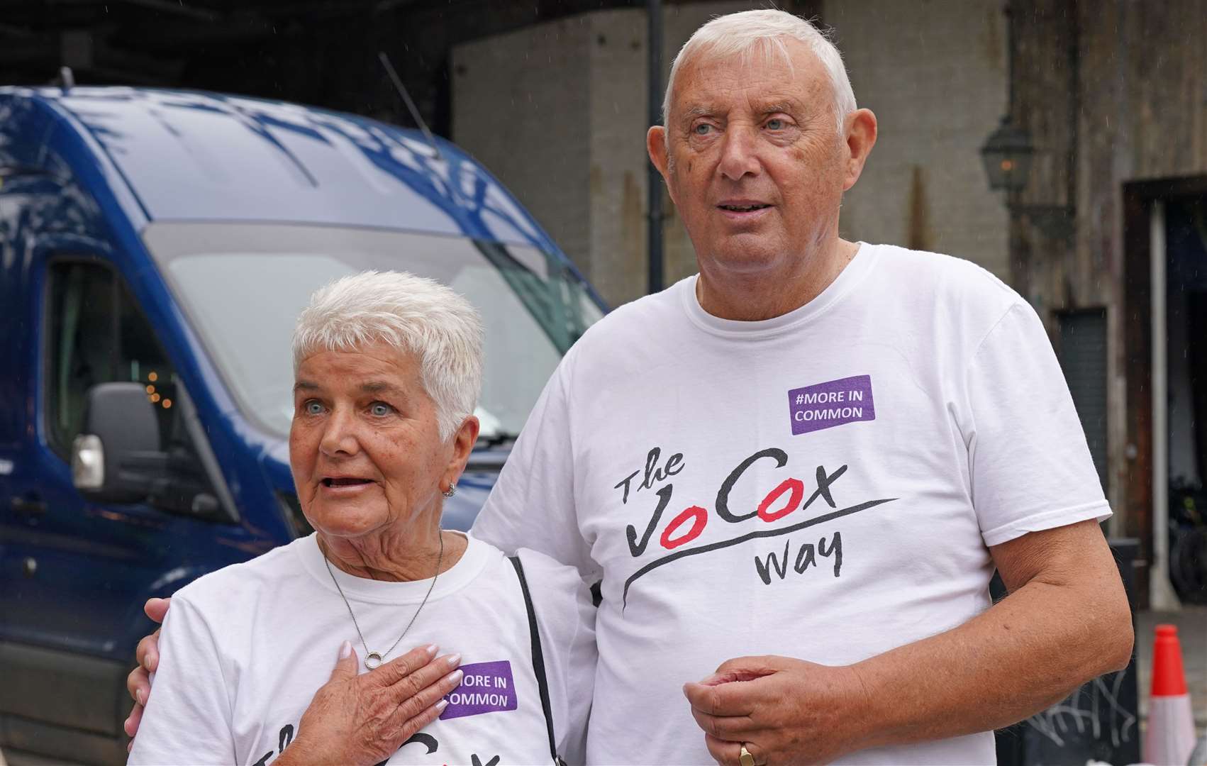 Gordon and Jean Leadbeater (Lucy North/PA)