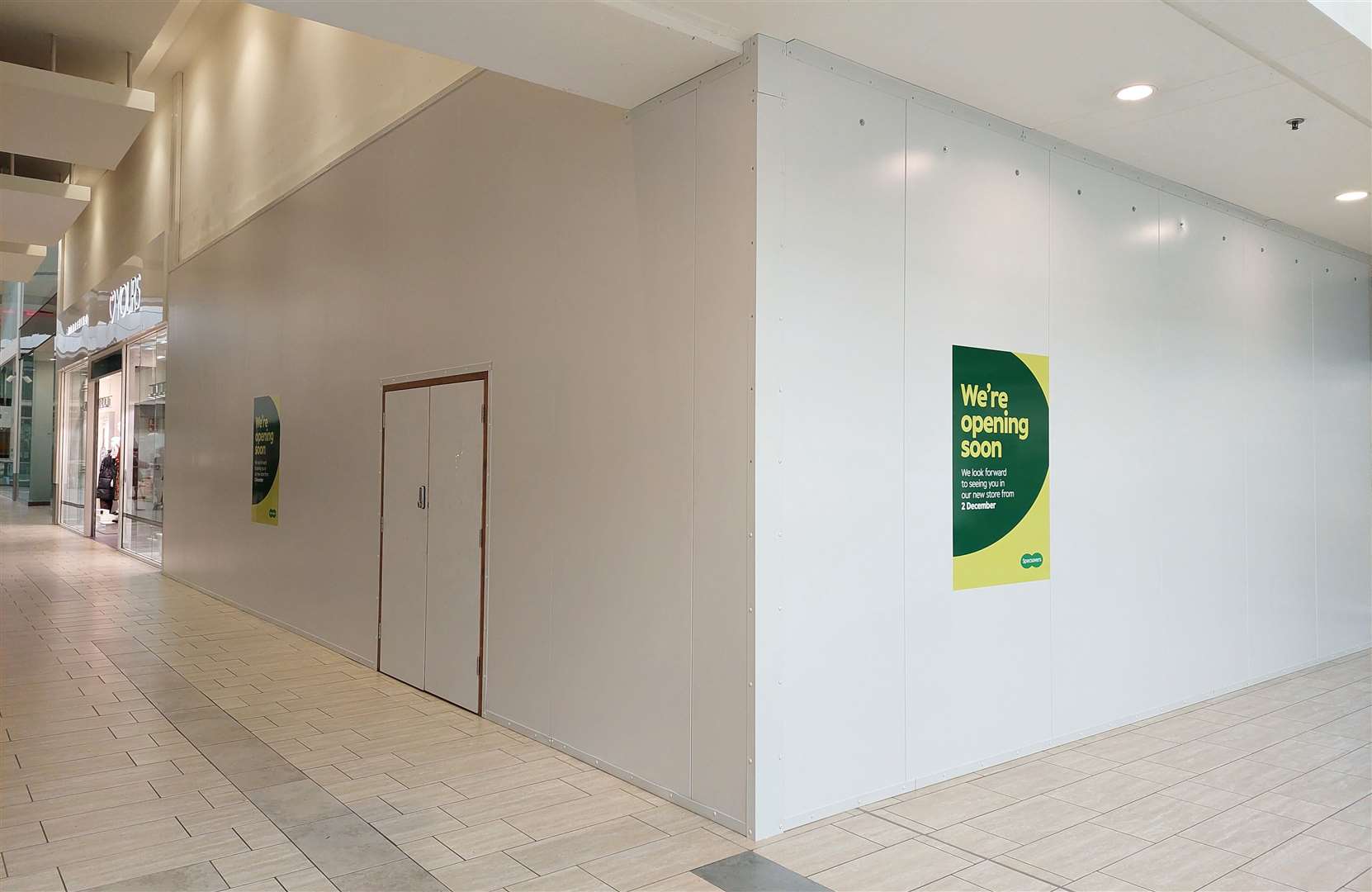 Specsavers is moving into the former Waterstones unit in County Square shopping centre