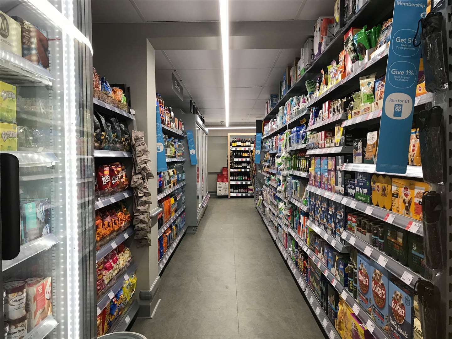 Inside The Co-op, The Street, Upchurch, As It Reopens Following Fire