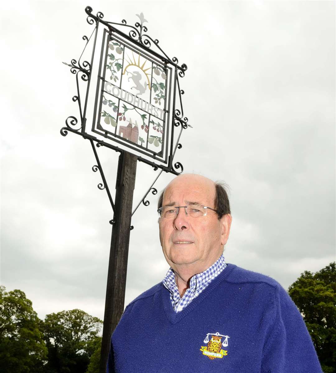 Anthony Farnfield: Parish clerk at Goudhurst for 27 years.