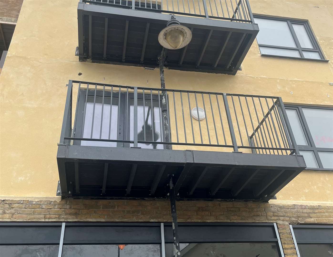 People noticed the odd architectural design flaw in a new block of flats