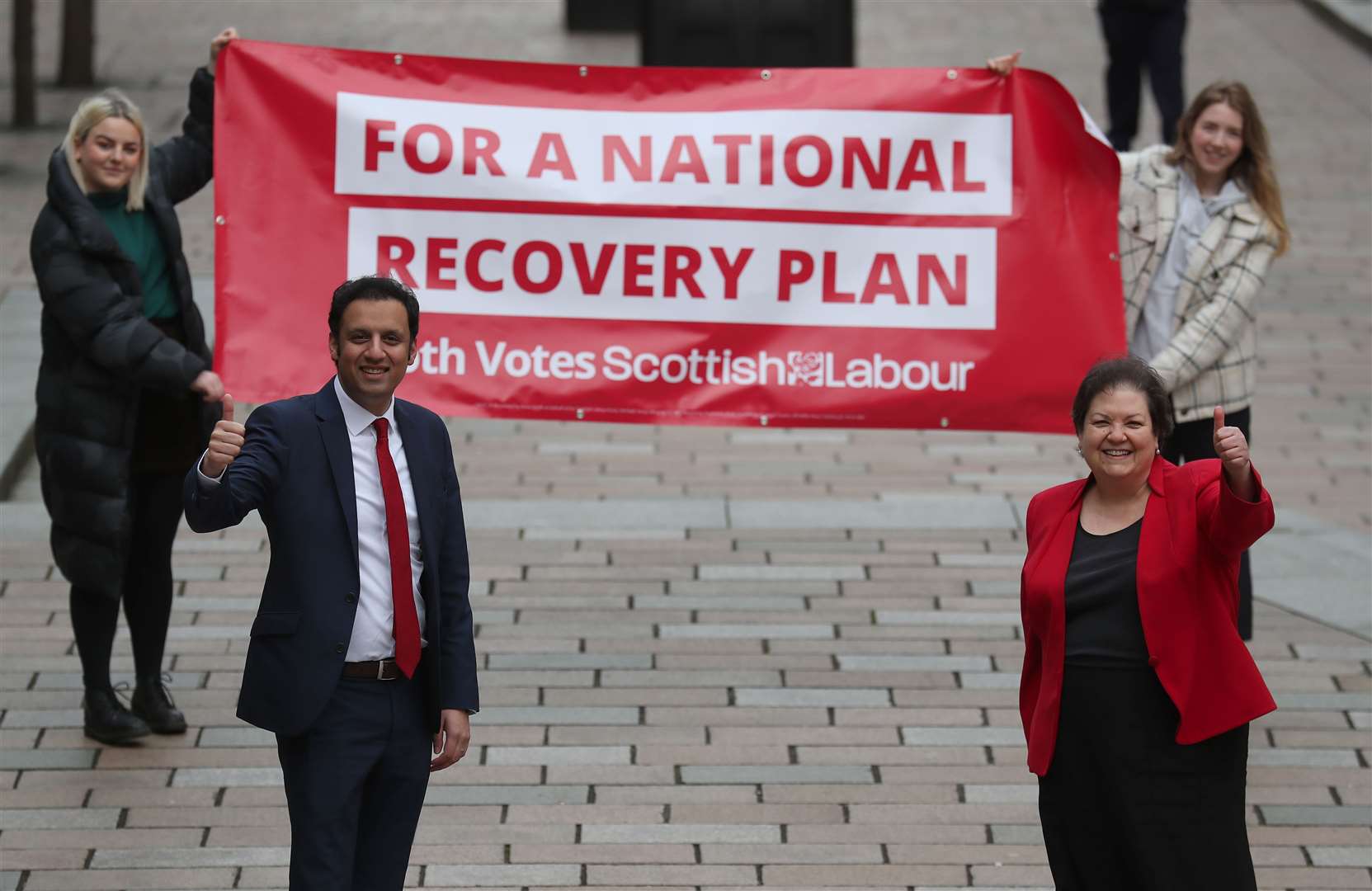 Labour had wanted the slogan ‘Anas Sarwar – Labour’s National Recovery Plan’ to be on regional list ballots (Andrew Milligan/PA)