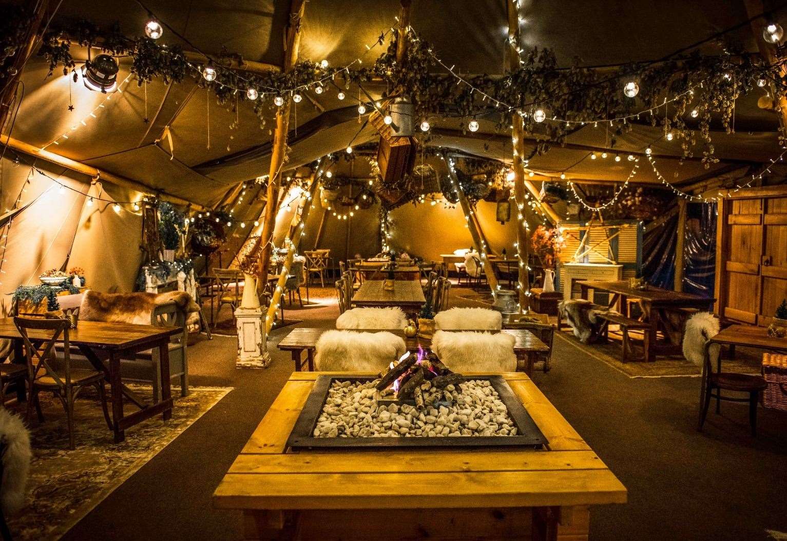 Tipis Restaurant at The Gardens in Yalding near Maidstone to welcome ...