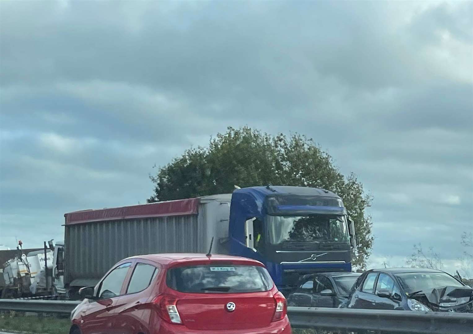 The crash on the M2