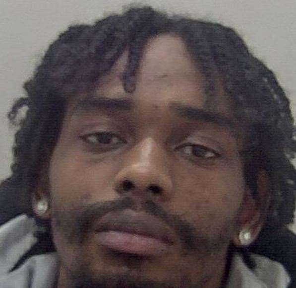 Andre Harris, 22, pleaded guilty at Maidstone Crown Court. Picture: Kent Police