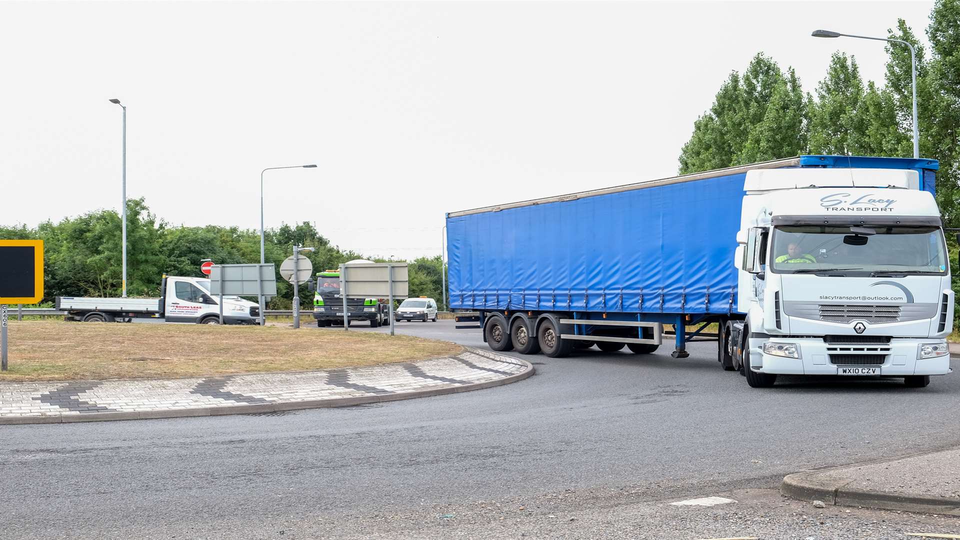 Grovehurst Roundabout Junction with the A249