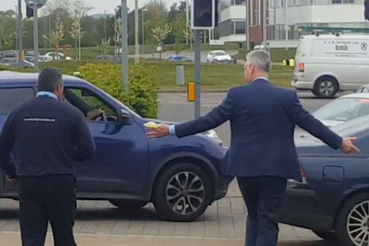 Lembit Opik was given the £65 parking charge.