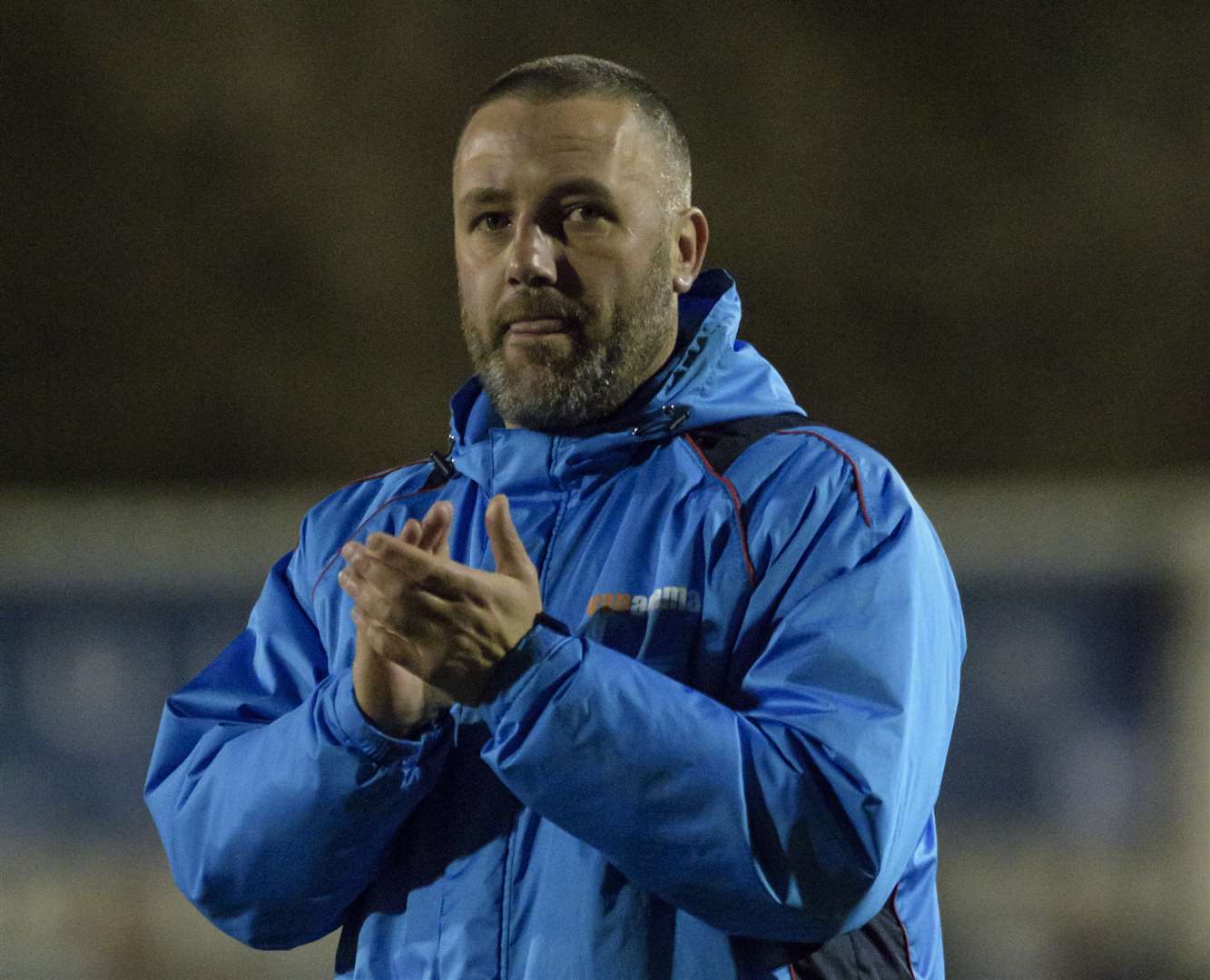 Maidstone United manager Jay Saunders Picture: Andy Payton