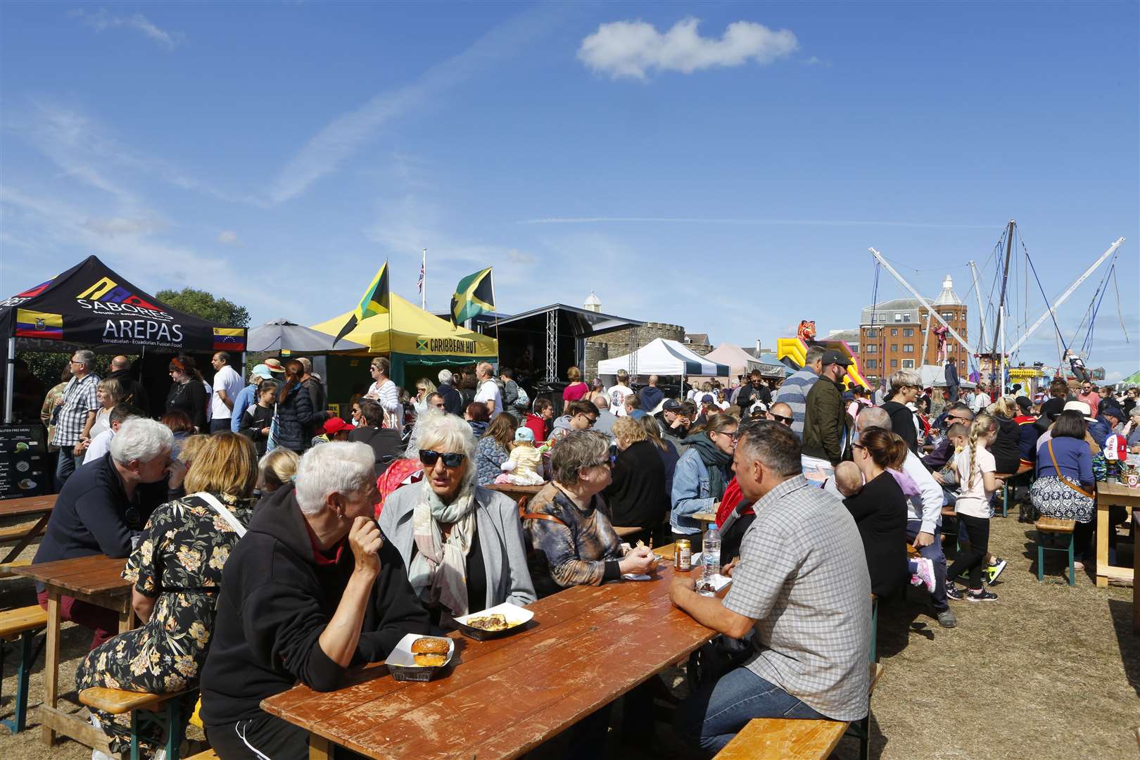 Deal Food & Drink Festival has been popular since it began in 2017. Picture: Andy Jones.