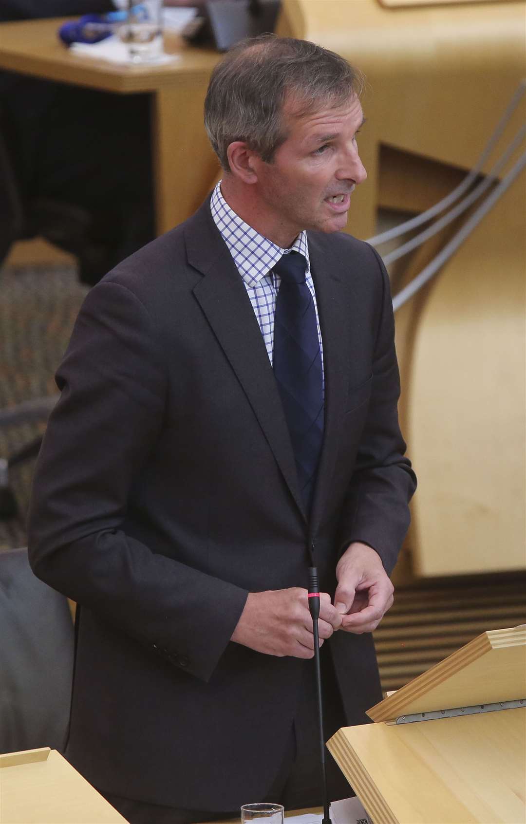 Liam McArthur has been re-elected as MSP for Orkney (Fraser Bremner/Scottish Daily Mail/PA)