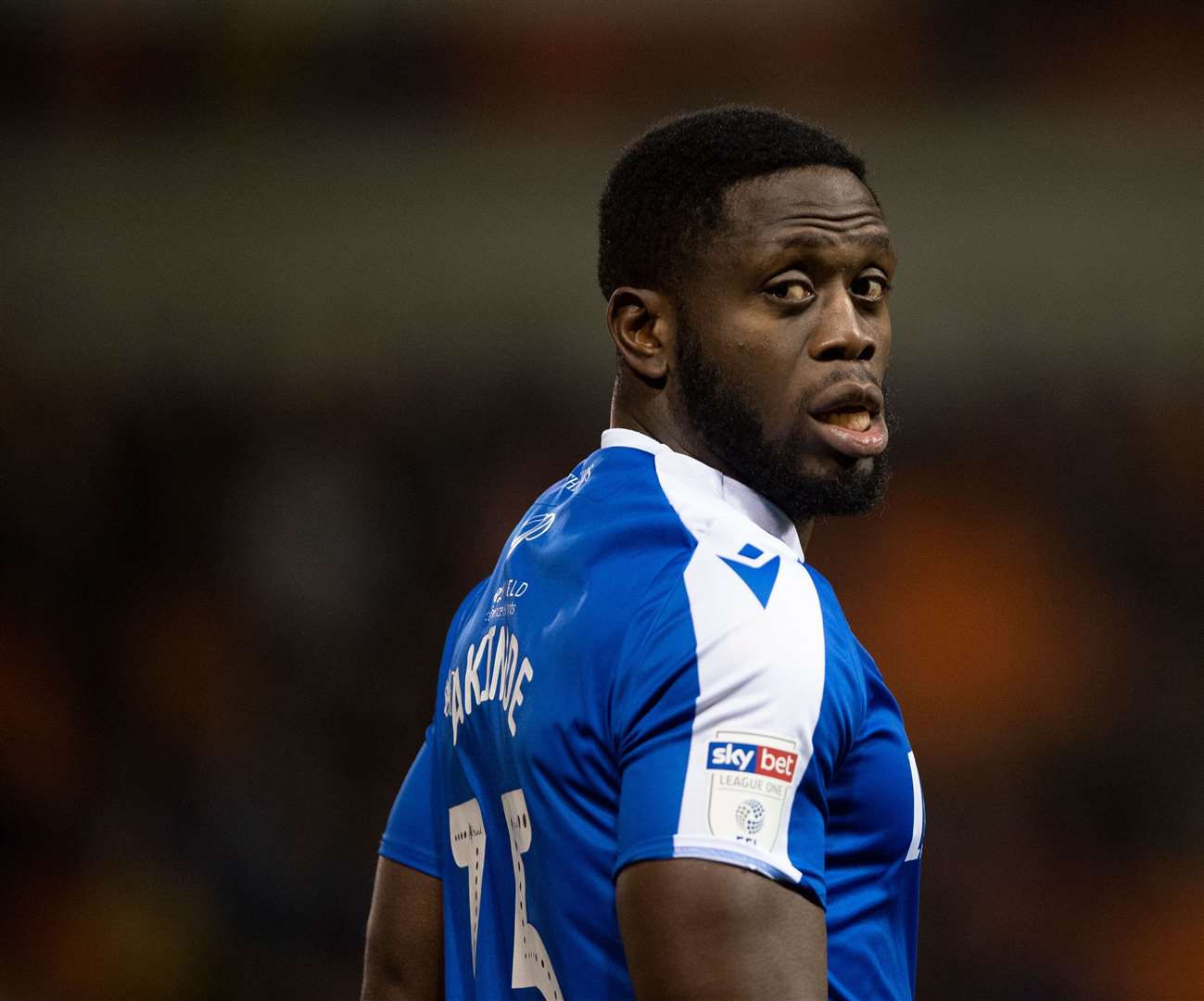 John Akinde equalised late on for Gillingham against Rochdale