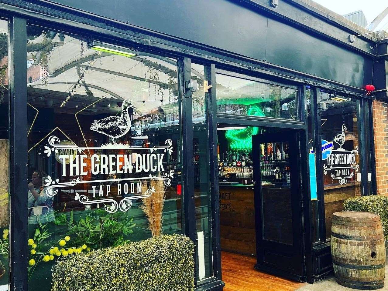 The Green Duck Tap Room is open in Ely Court, Tunbridge Wells. Picture: Matt Elesmore