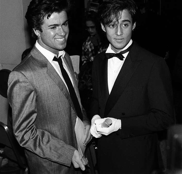 1980s pop duo Wham!; Andrew Ridgeley, right, became ‘the undeserving butt of many jokes for the crime of being less talented than George Michael’ Photo: PA