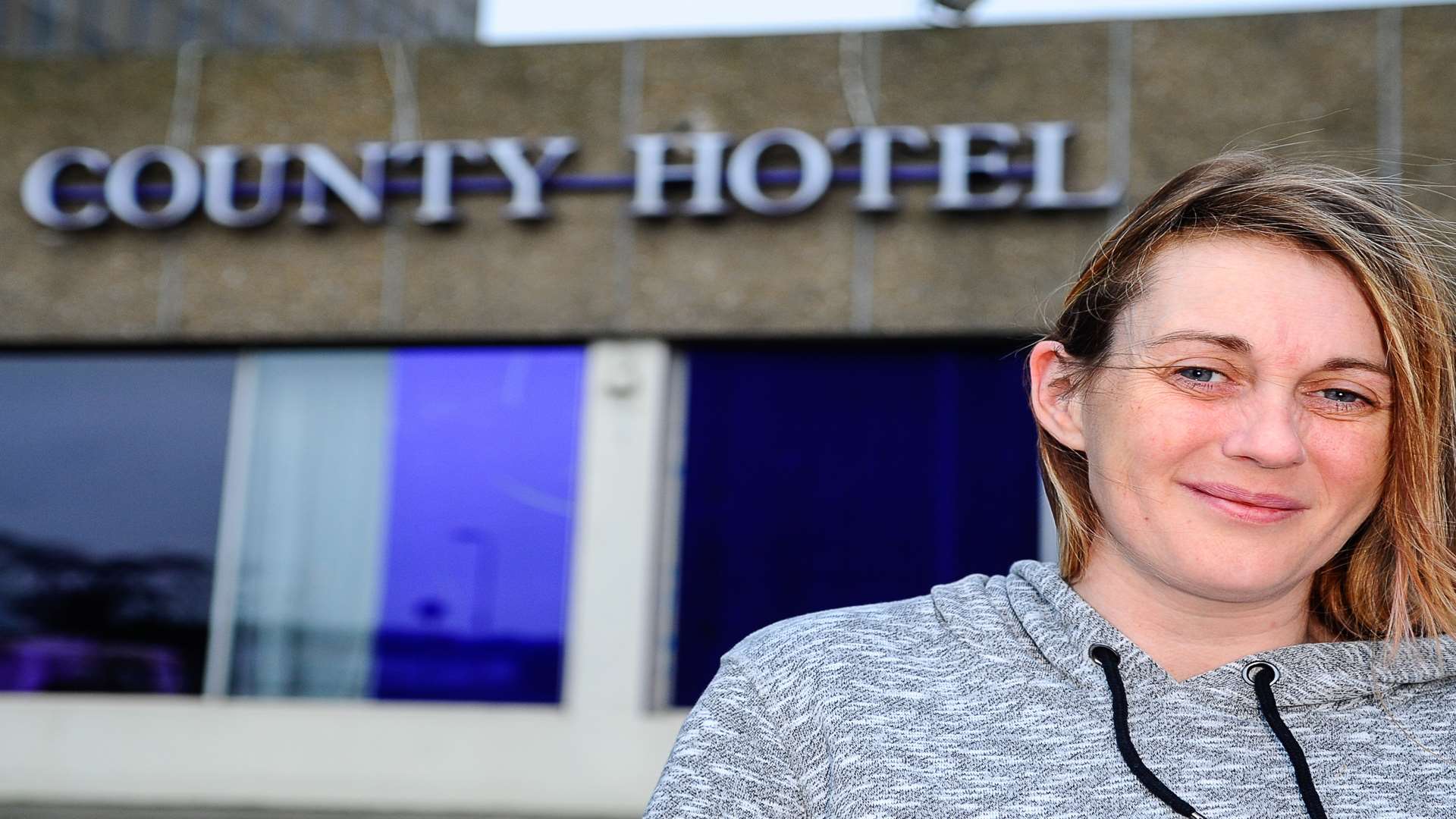 Helen Alce praises the hotel's service