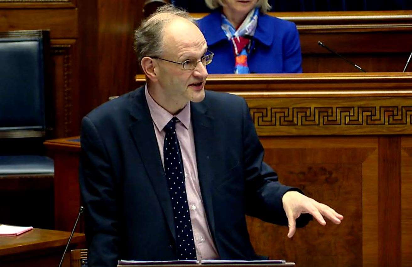 Stormont education minister Peter Weir (NI Assembly/PA)