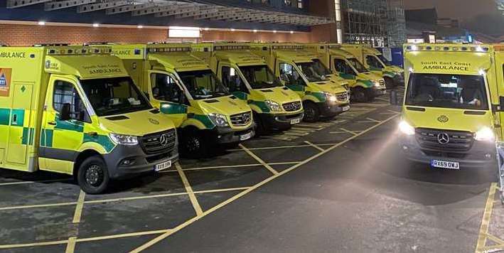 SECAmb is no longer receiving the highest level of support from NHS England. Picture: Cameron Walker