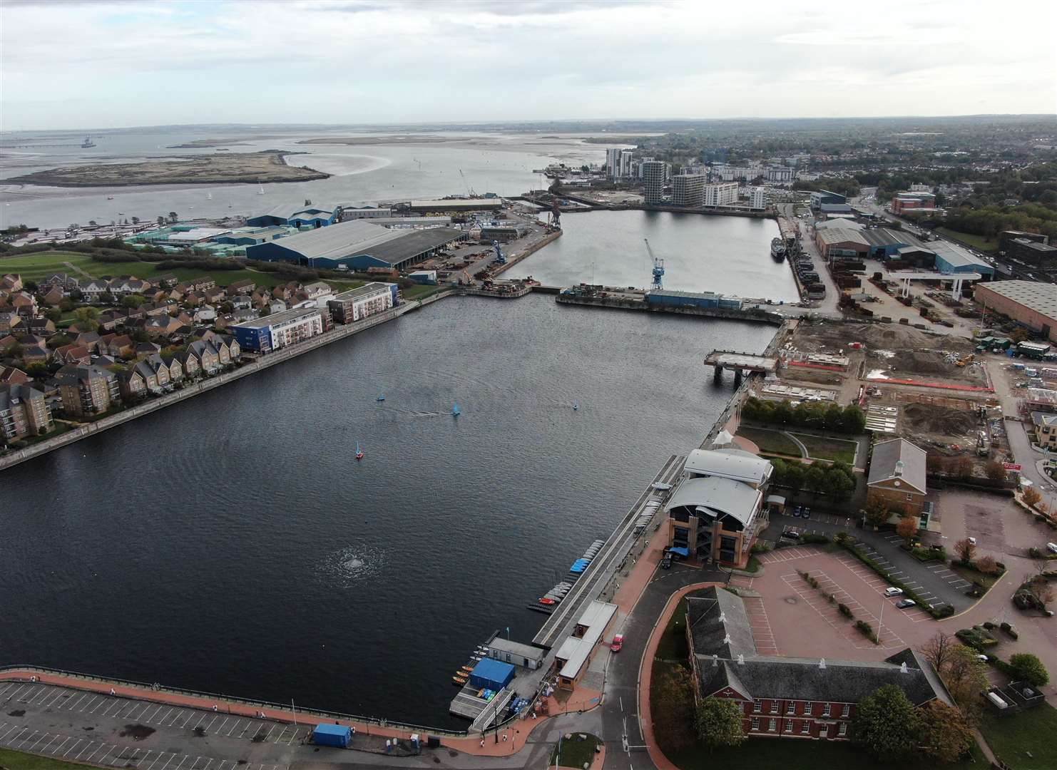 A resident asked someone to move their car from St Mary's Island as it was "bringing down the aesthetic" of the area. Picture: Phil Drew