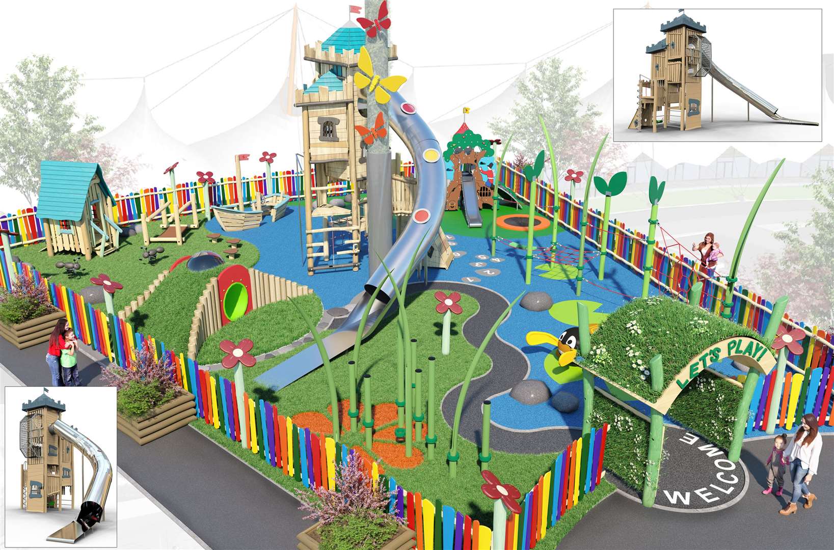 The new play area will open next month