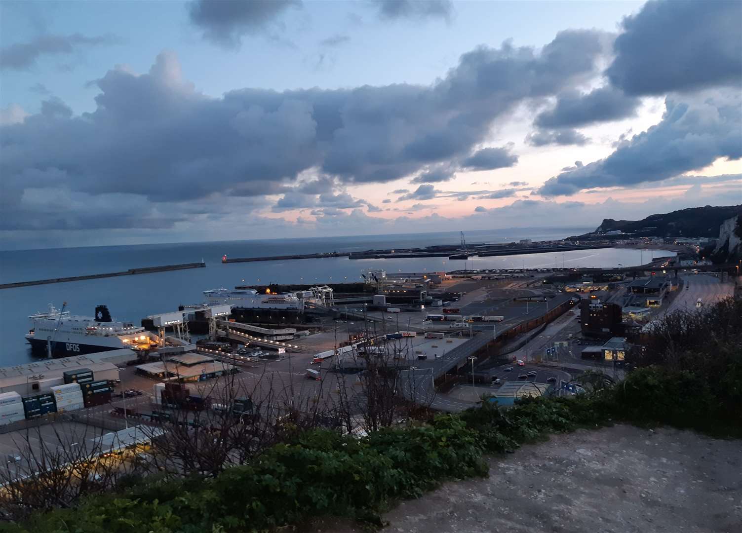 All migrants today were brought to Dover