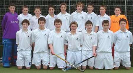 STRONG UNIT: Members of Kent's Under-14 team