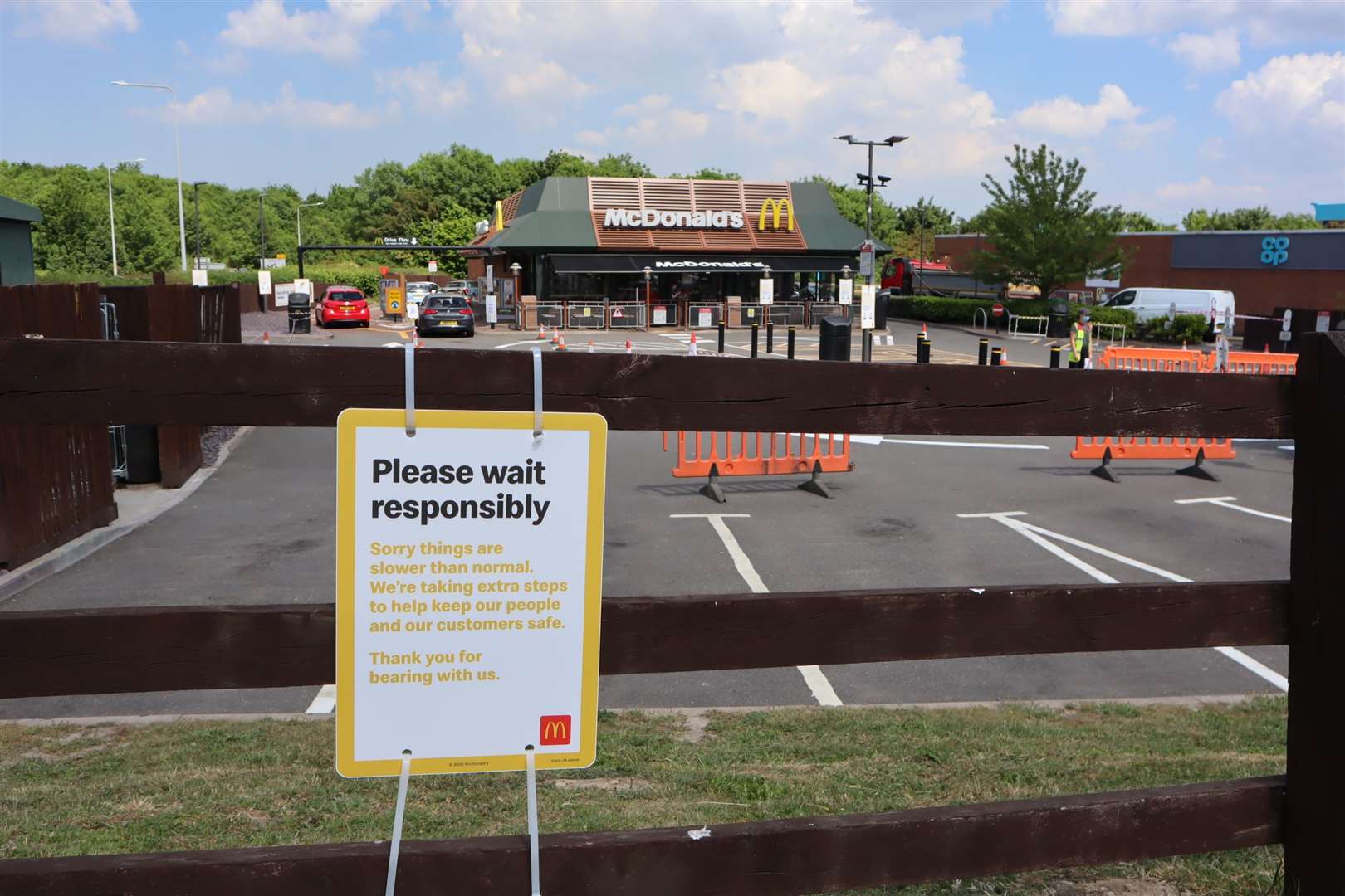 McDonald's signs at Bobbing