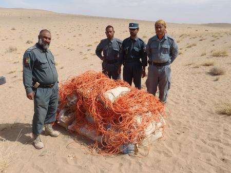 Afghan police, mentored by 1PWRR, find IED device haul in Afghanistan