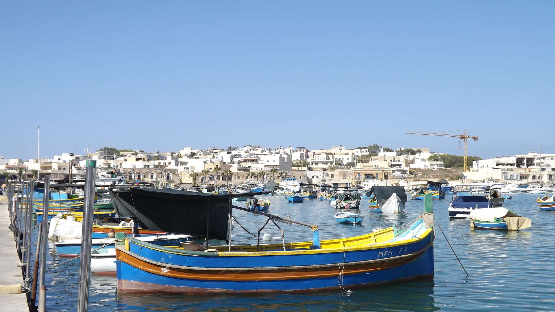 A traditional way of Maltese life can still be found in Marsaxlokk