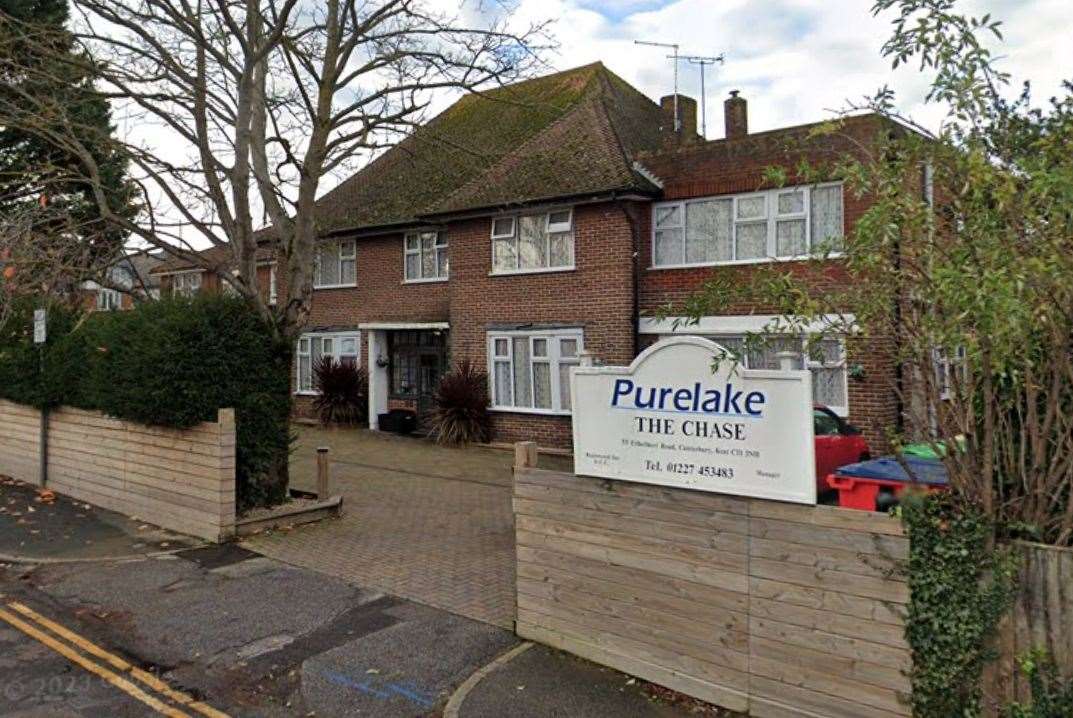 The Chase care home in Canterbury has been told Bob Buckley was a choking risk