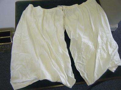 Queen Victoria's bloomers are up for auction. Picture: Westenhanger Auctioneers