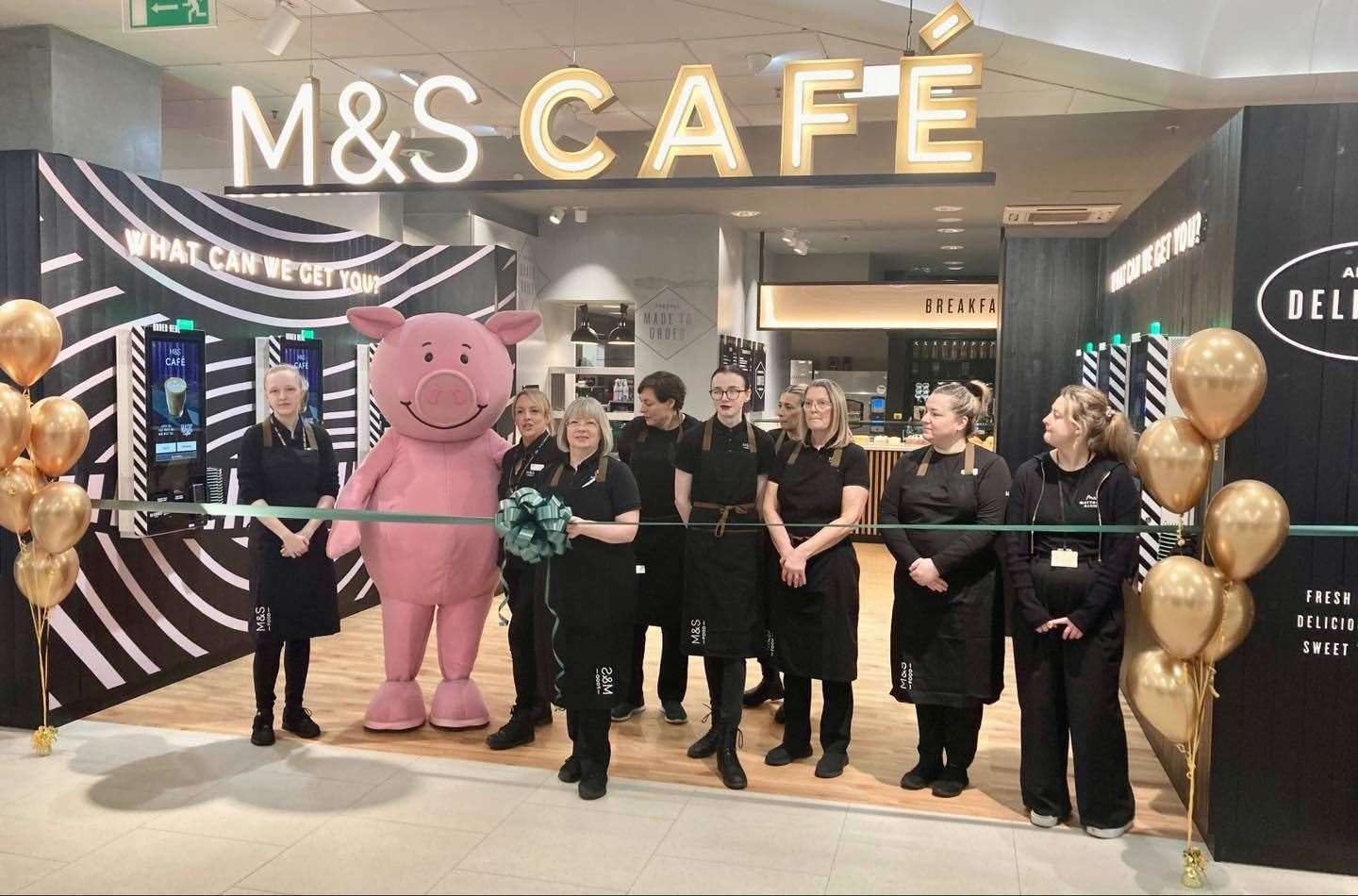 M&S café reopens at Hempstead Valley Shopping Centre in Gillingham after  overhaul