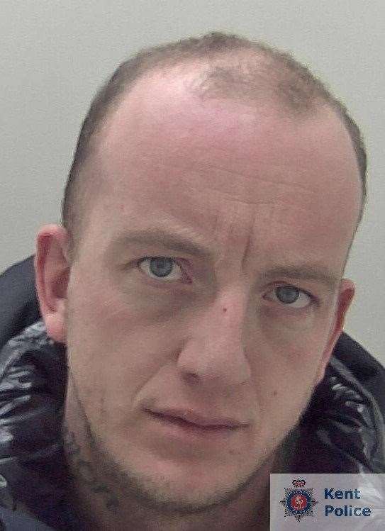 Tyrone Ludlow has been jailed. Photo: Kent Police