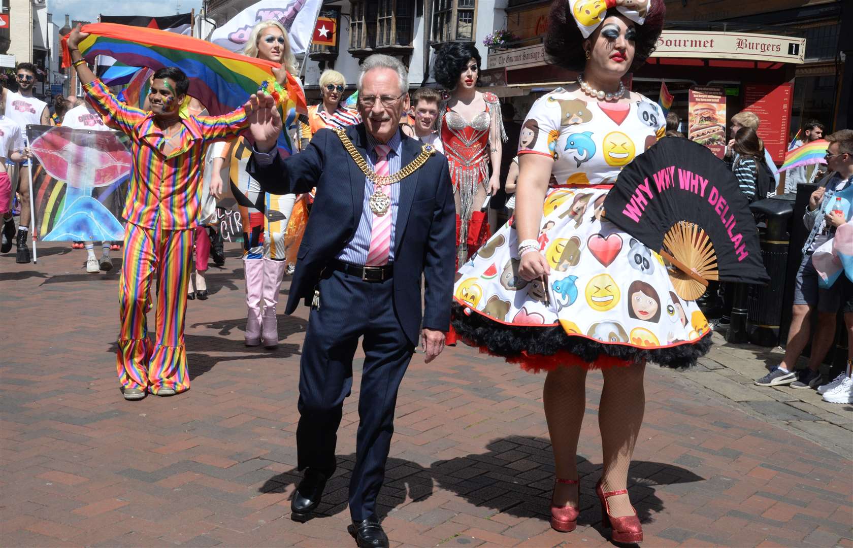 Canterbury Pride 2019. Picture: Chris Davey