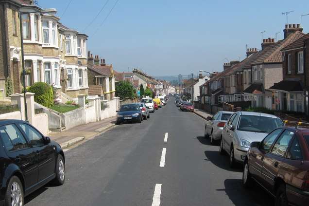 A witness saw the car being chases in Rochester Street, Chatham.