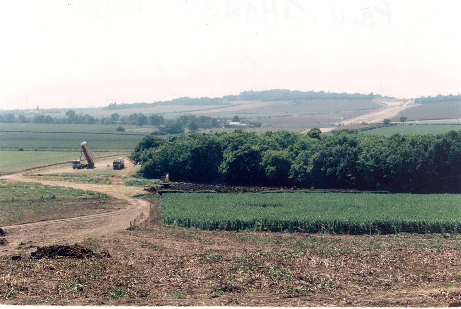 Construction of the new Thanet Way
