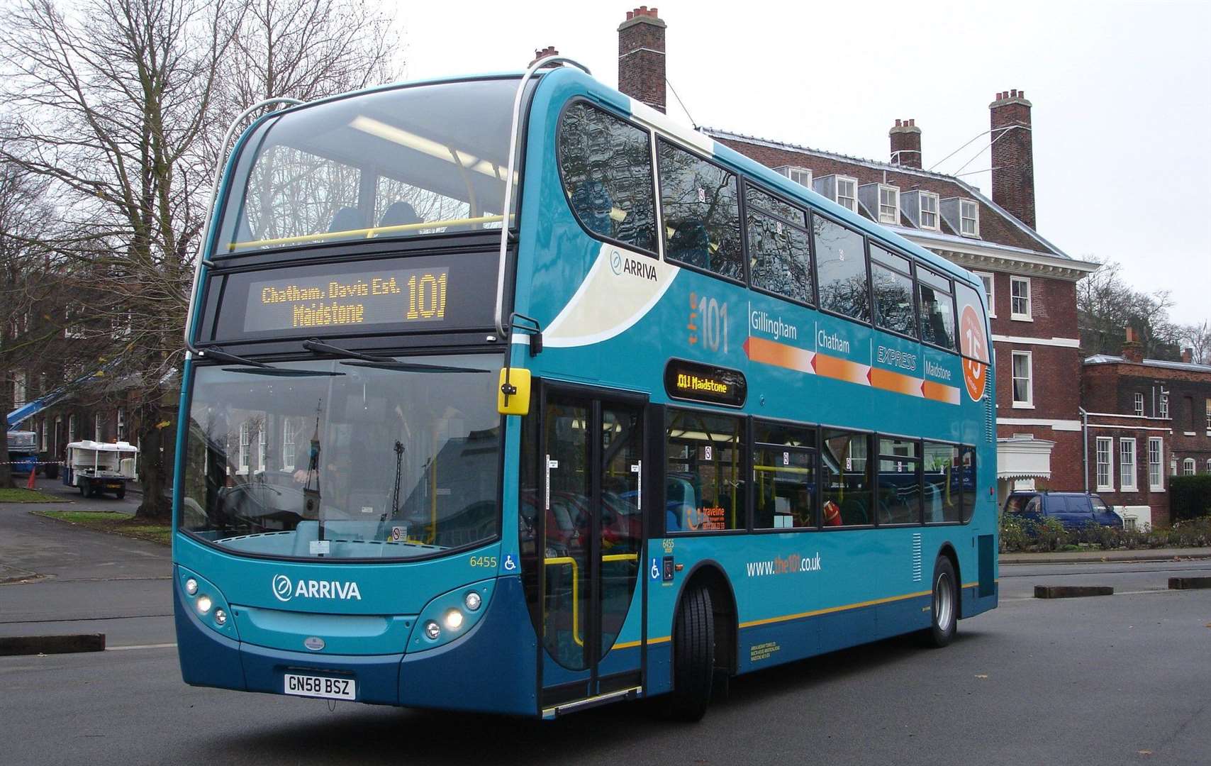 Stock image of an Arriva bus