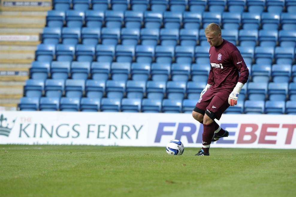 George Howard signed for Gills at the start of the 2013/14 season