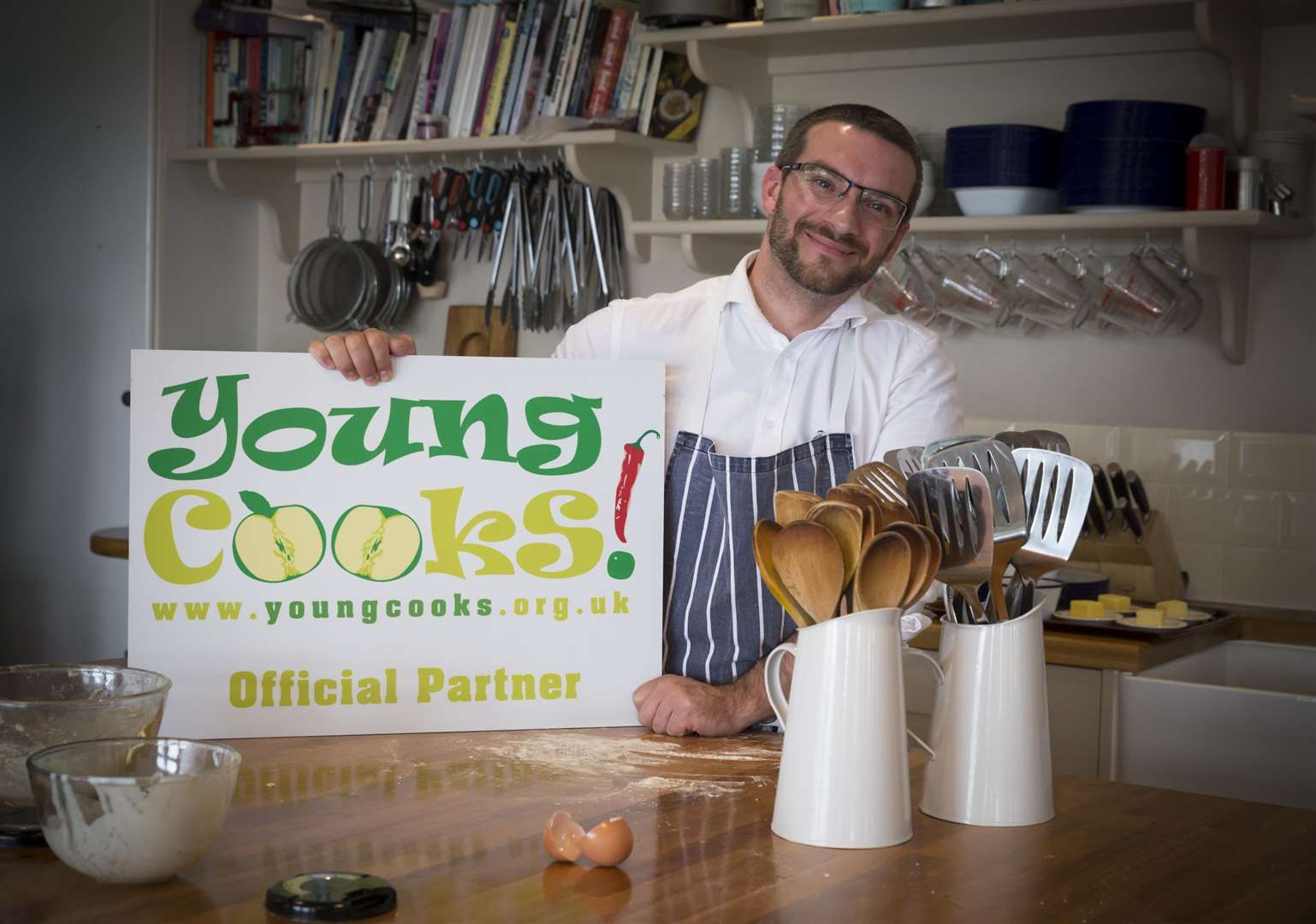 Gary Maryan of The Southern Co-operative which is supporting the Young Cooks contest.