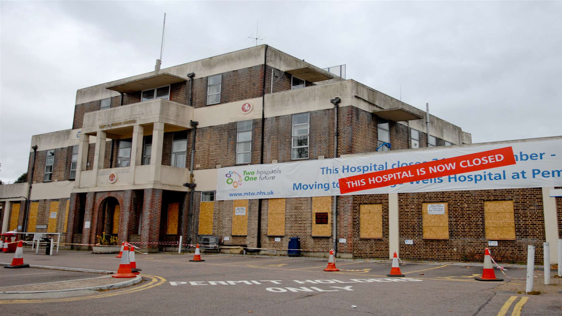 The former Kent and Sussex Hospital on Mount Ephraim in Tunbridge Wells