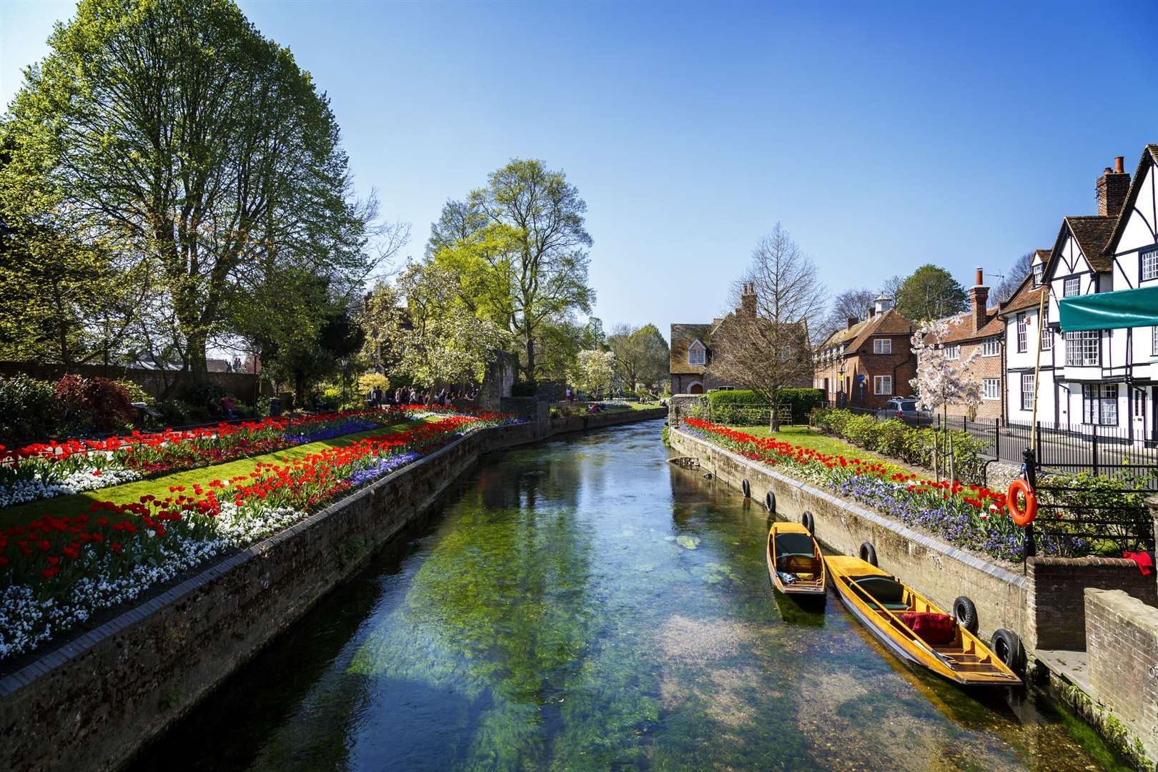 Canterbury is traditionally the most popular tourist destination in the county - but visitor numbers have fallen away over recent months due to the pandemic