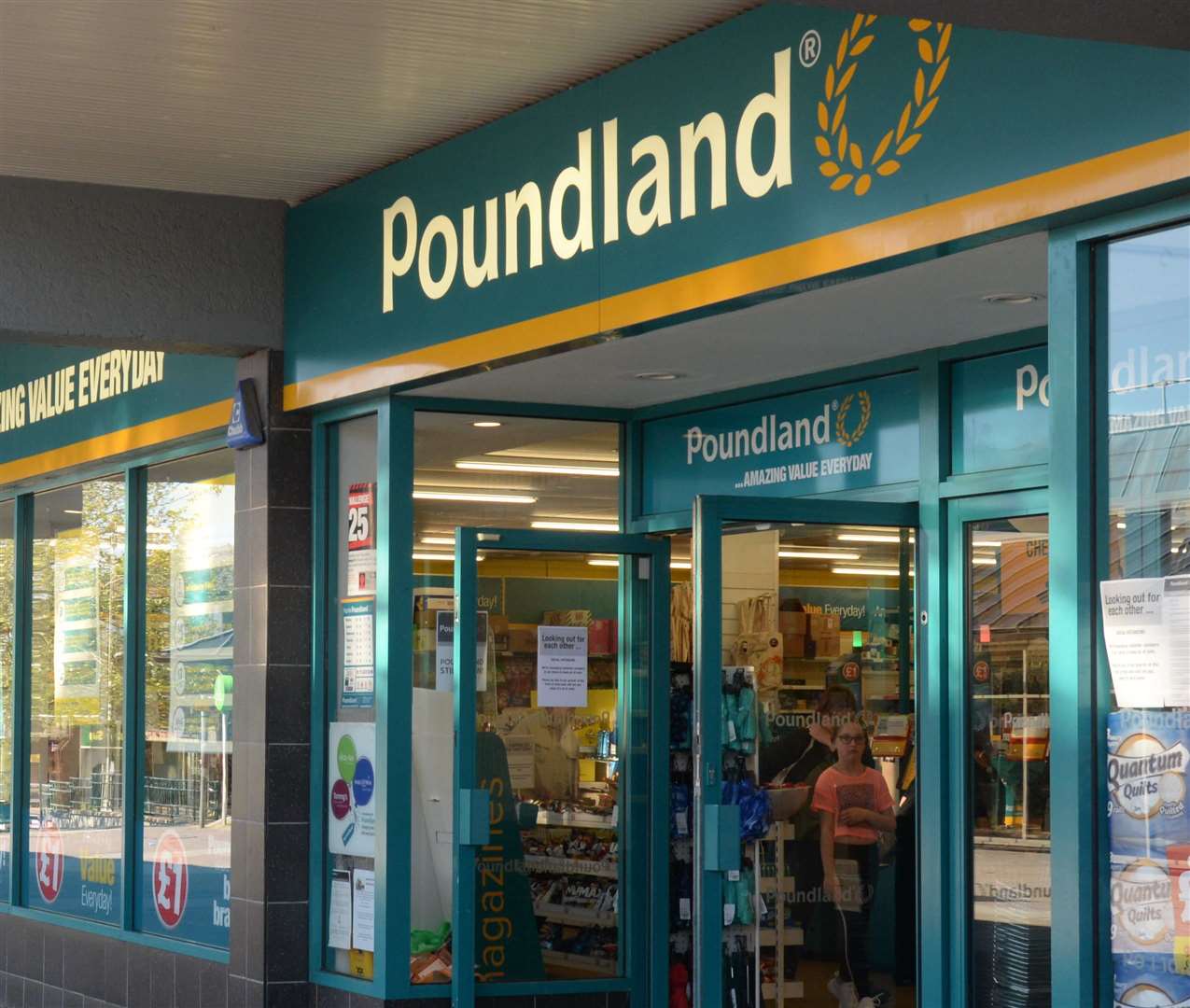 The Poundland stores in Kent will reopen next week