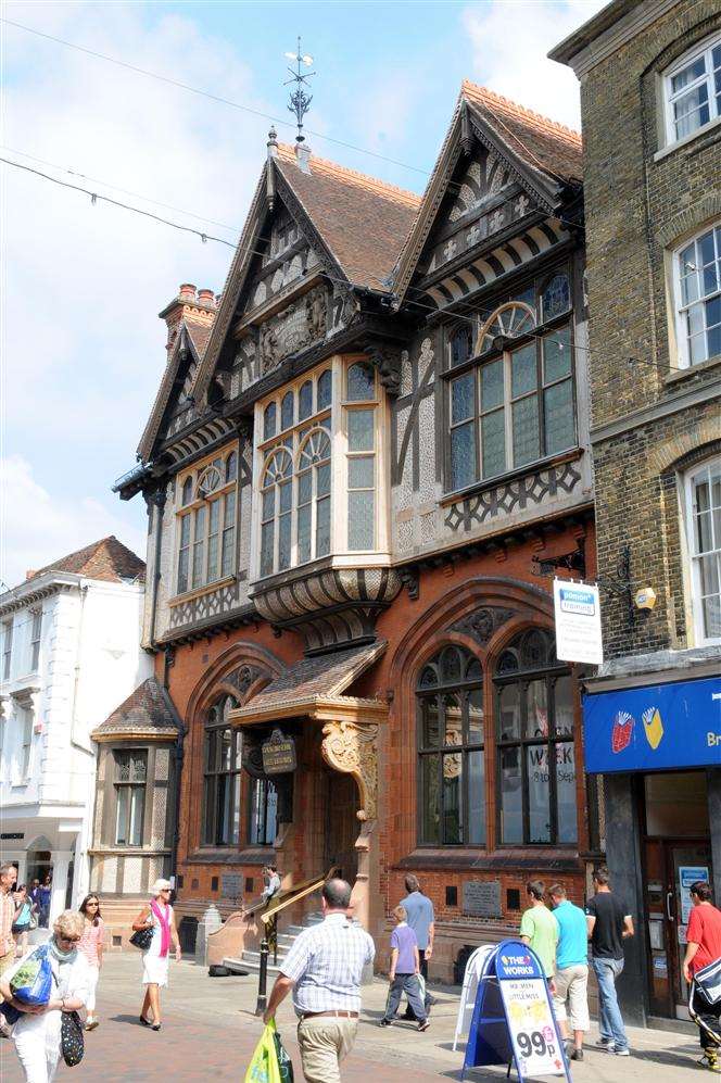 The Beaney museum in High Street, Canterbury