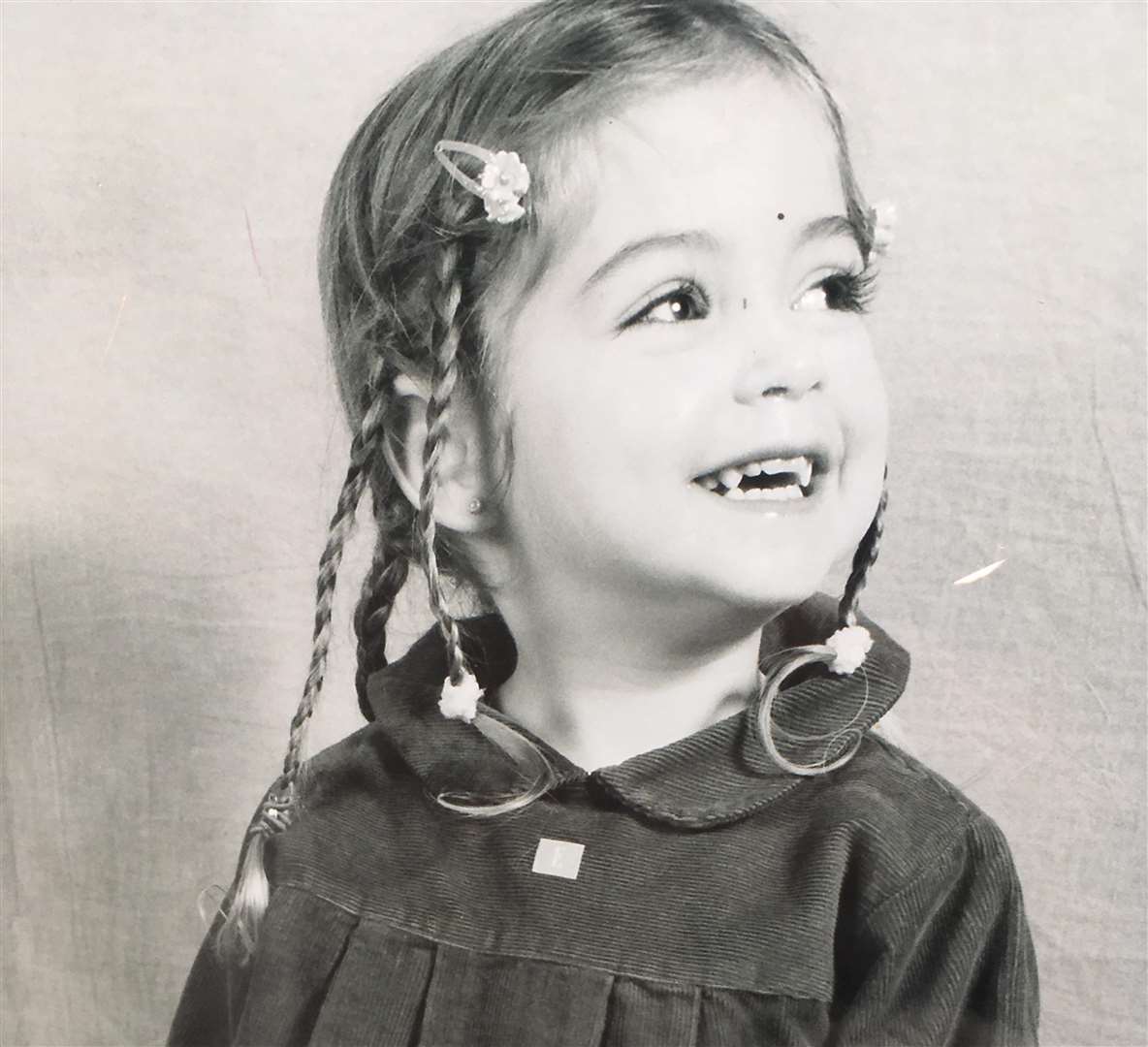 Yazmina Howard as a child