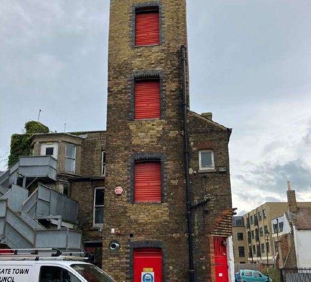 The training town at the former Ramsgate fire station in Effingham Street. Picture: Ramsgate Town Council