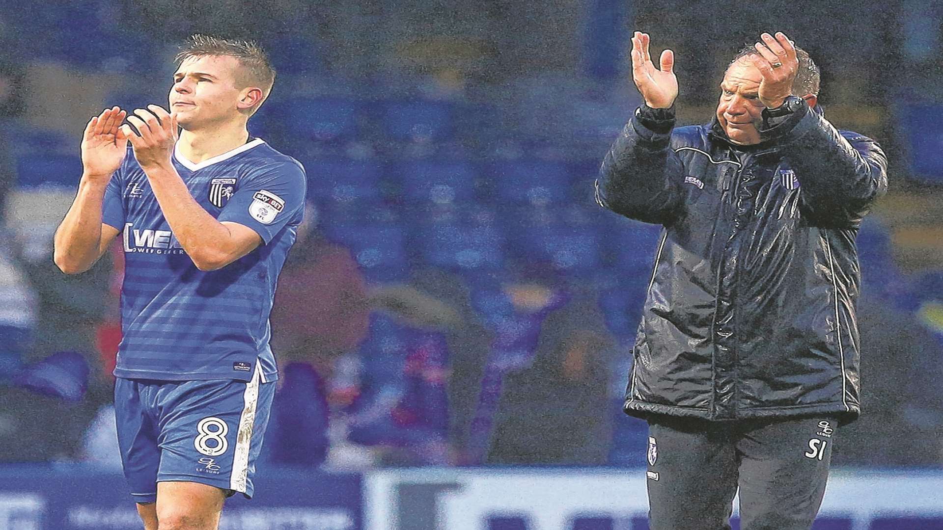 Gillingham's Jake Hessenthaler has impressed boss Steve Lovell this season Picture: Andy Jones