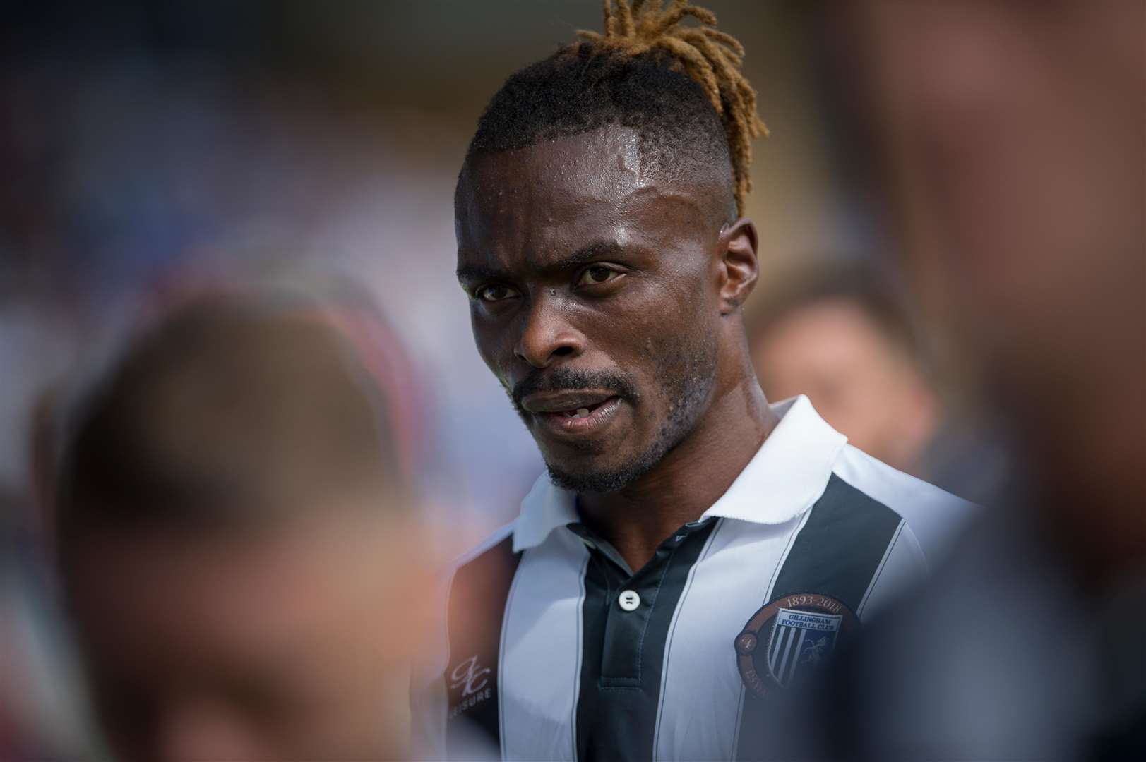 Gabriel Zakuani back in the side for Gillingham's game at Walsall Picture: Ady Kerry