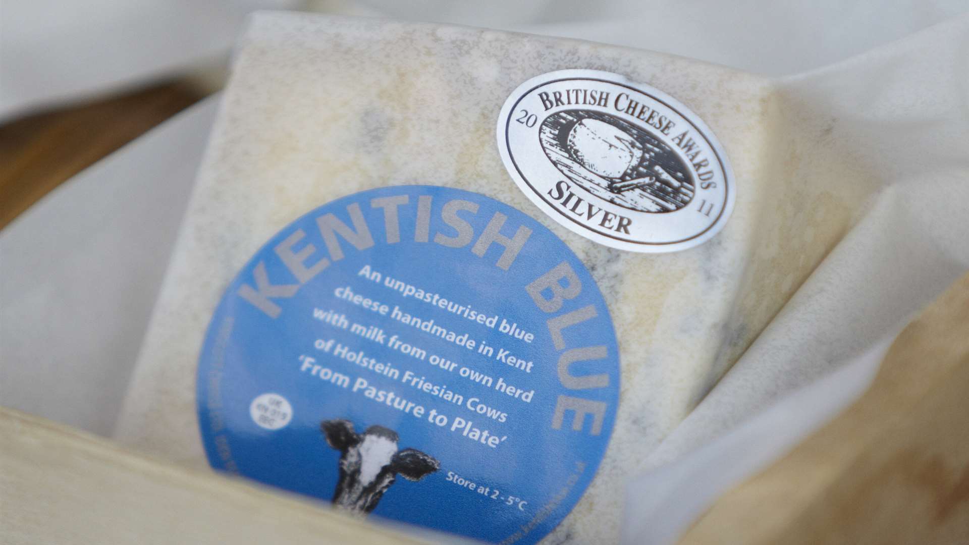Kentish Blue Cheese from Kingcott Cheese