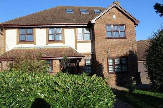 Gillingham's priciest home is a five-bed detached house in Heritage Drive. Picture: Zoopla / Rainham Homes