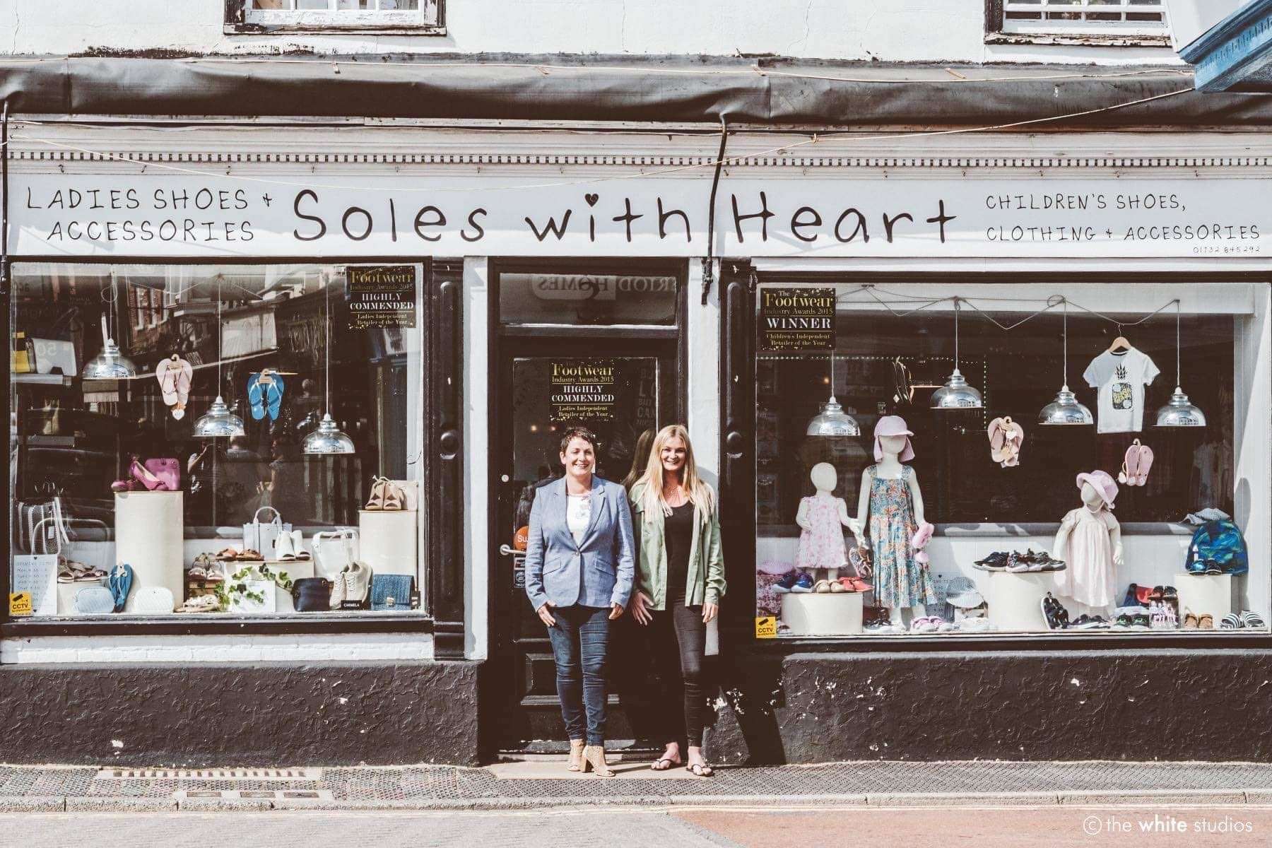 Soles with Heart is in Swan Street, West Malling