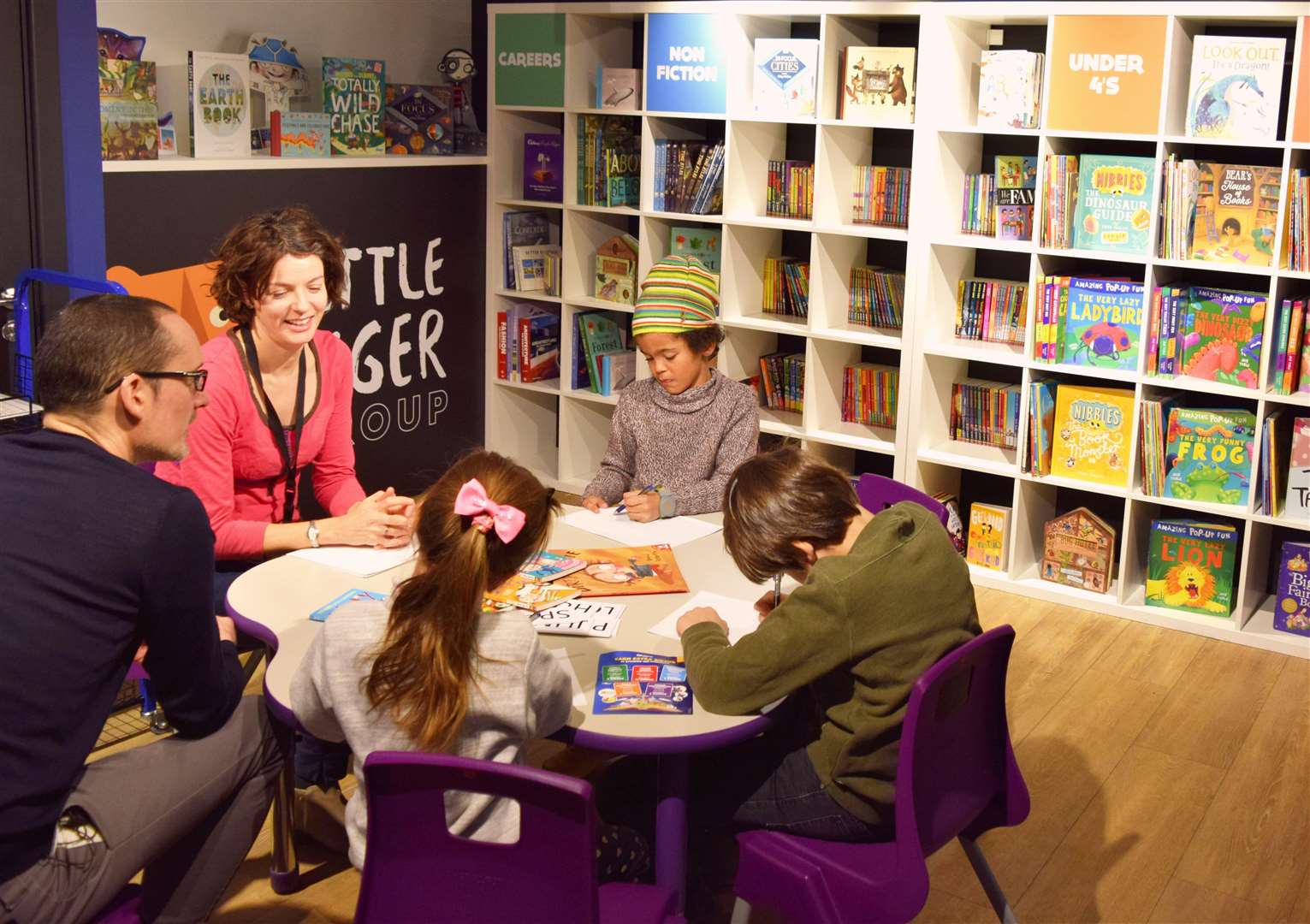 Children can learn how to be a librarian or storyteller or take part in other activities at KidZania London.